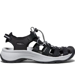 Keen Women's Astoria West Sandal - black/gray - size 11
